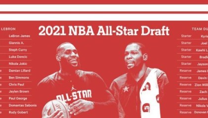 亿万28-全明星队长选人：詹姆斯搭档库里 哈登联手恩比德